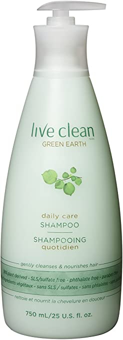 Live Clean Shampoing Terre Verte