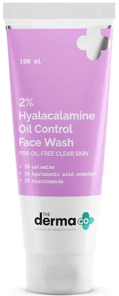 The derma CO 2% Hyalacalamine Face Wash