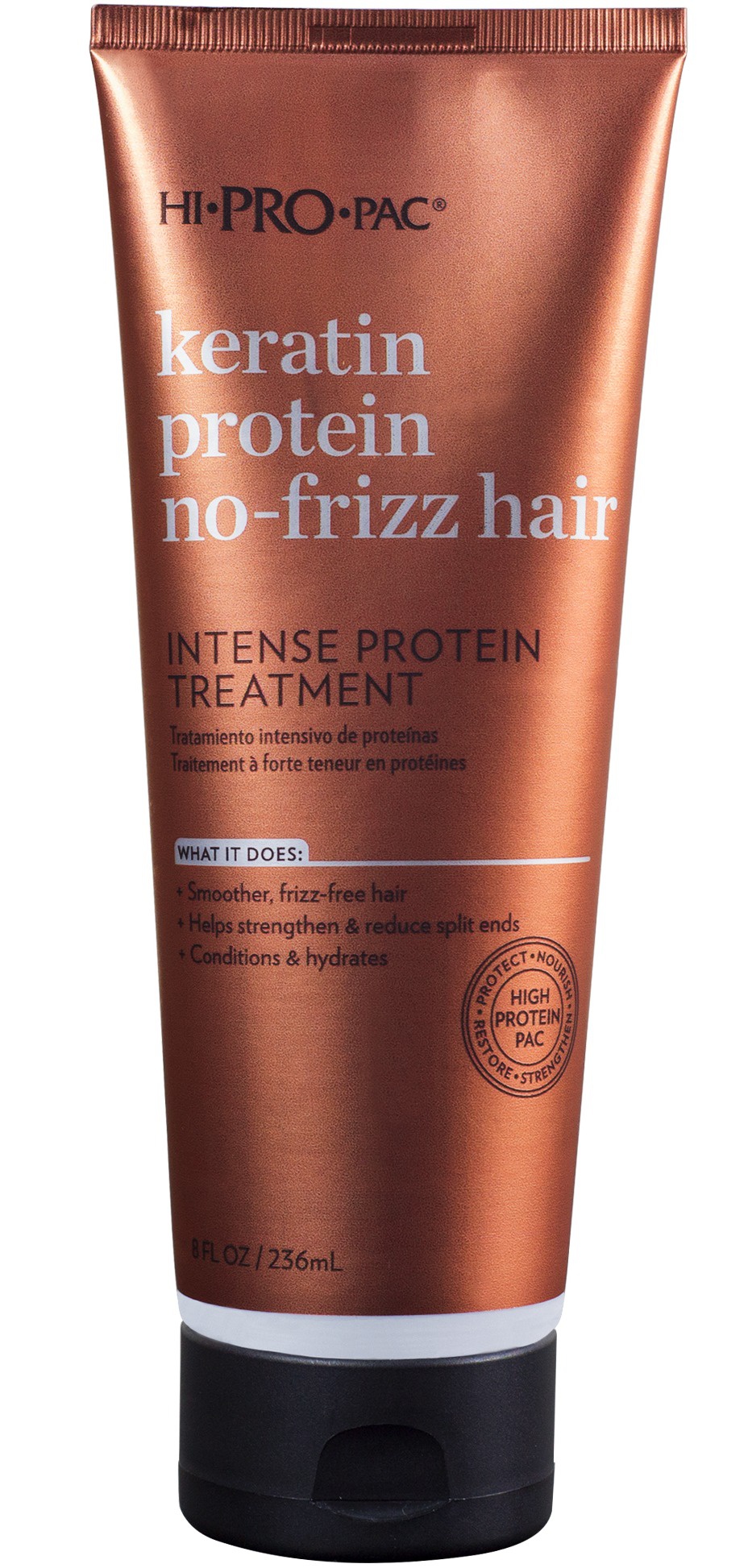 Hi Pro Pac Keratin Protein No Frizz Hair Intense Protein Treatment