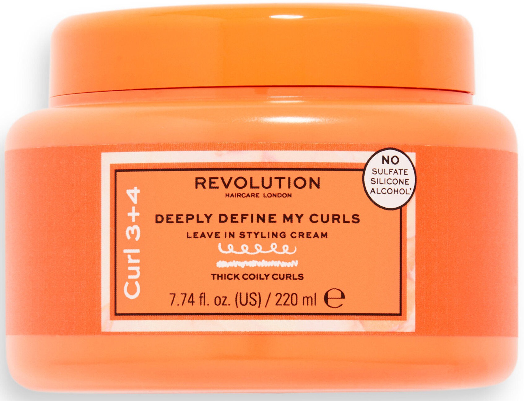 Revolution Haircare Deeply Define My Curls Leave In Styling Cream