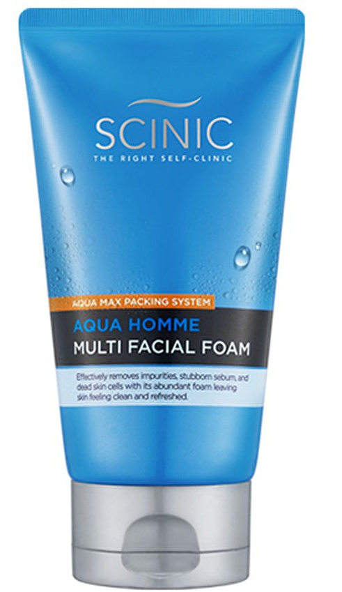 Scinic Aqua Homme Multi Facial Foam