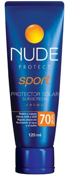 Nude Protector Solar Sunscreen Crema 70 SPF