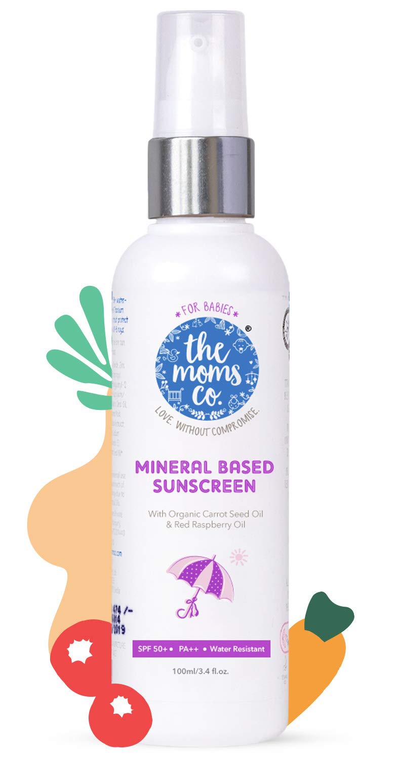 The Mom's Co. Mineral Based Baby Sunscreen SPF 50+ Pa++
