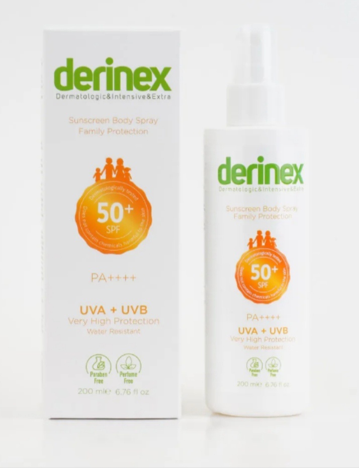 Derinex Suncreen Body Spray