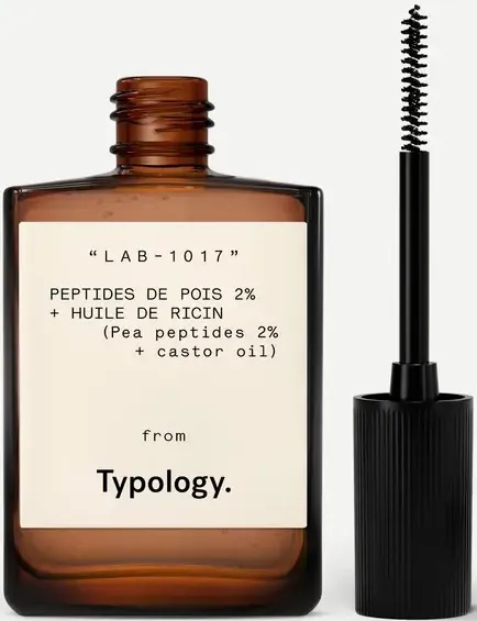 Typology Sérum Cils & Sourcils Peptides De Pois 2% + Huile De Ricin