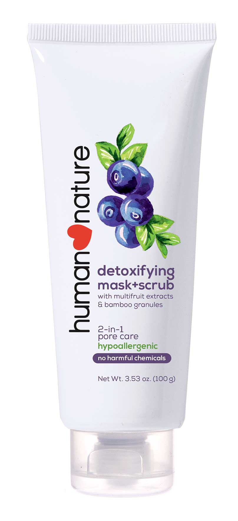 human  nature Detoxifying Mask + Scrub