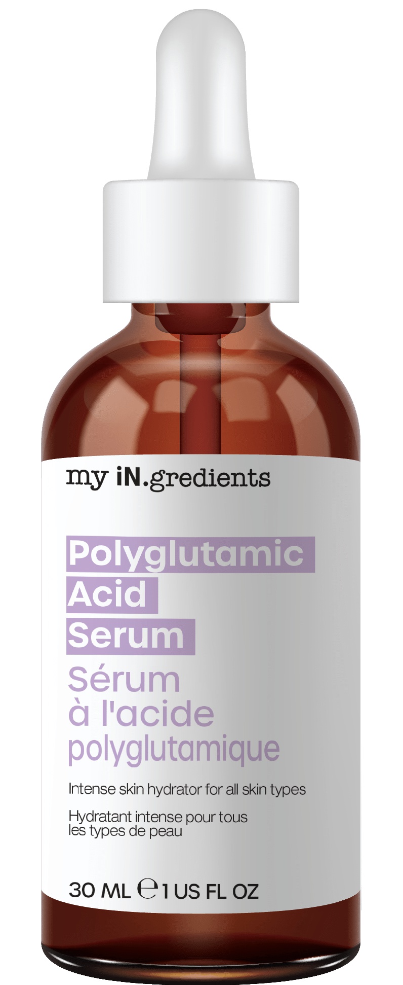 My in. gredients Polyglutamic Acid Serum