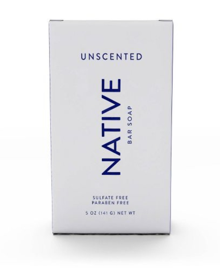 Native Unscented Bar Soap