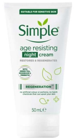 Simple Age Resisting Night Cream