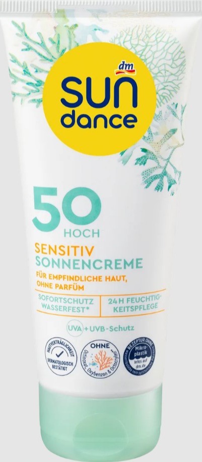 Sun dance 50 Hoch Sensitiv Sonnencreme