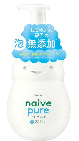 Kracie Naive Pure Foaming Body Wash