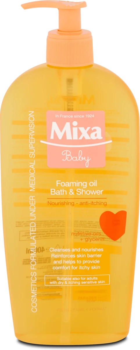 Mixa Baby Foaming Oil Bath & Shower
