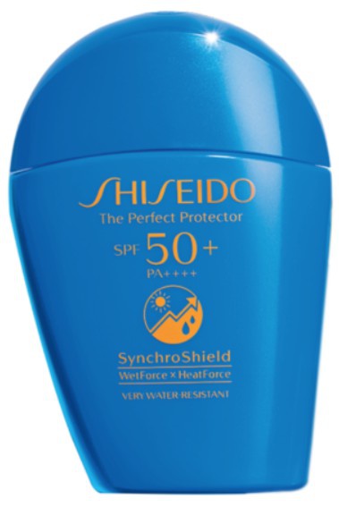 Shiseido The Perfect Protector Spf50+ Pa++++ Synchroshield Wetforce×Heatforce