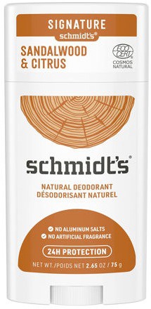 Schmidt's Aluminum Free Natural Deodorant For Women And Men, Sandalwood & Citrus
