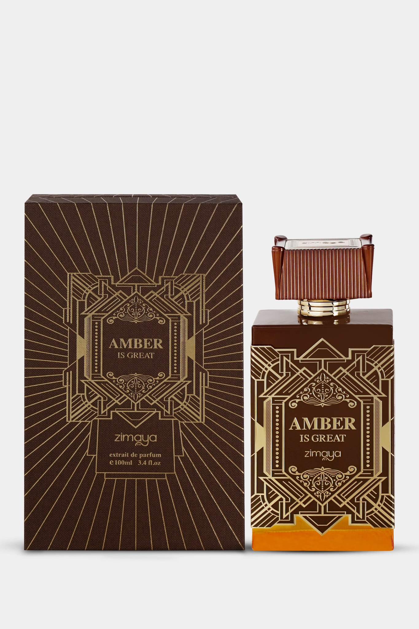 Zimaya Amber Is Great Extrait De Parfum