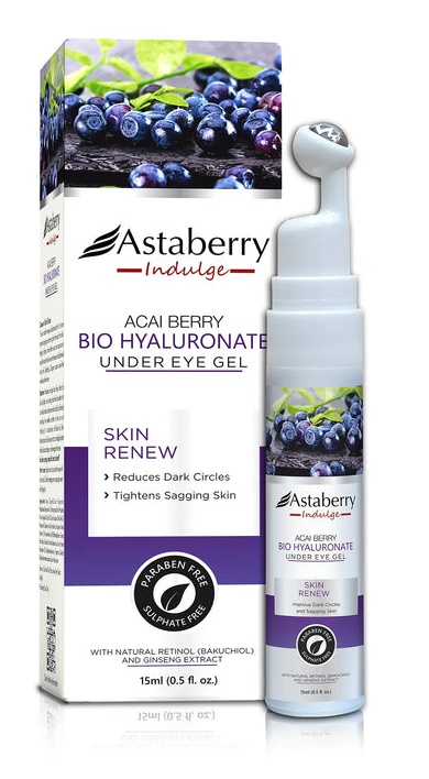 astaberryindulge Acai Berry Bio Hyaluronate Under Eye Gel