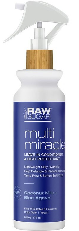 Raw Sugar Multi-miracle Leave-in Conditioner And Heat Protectant