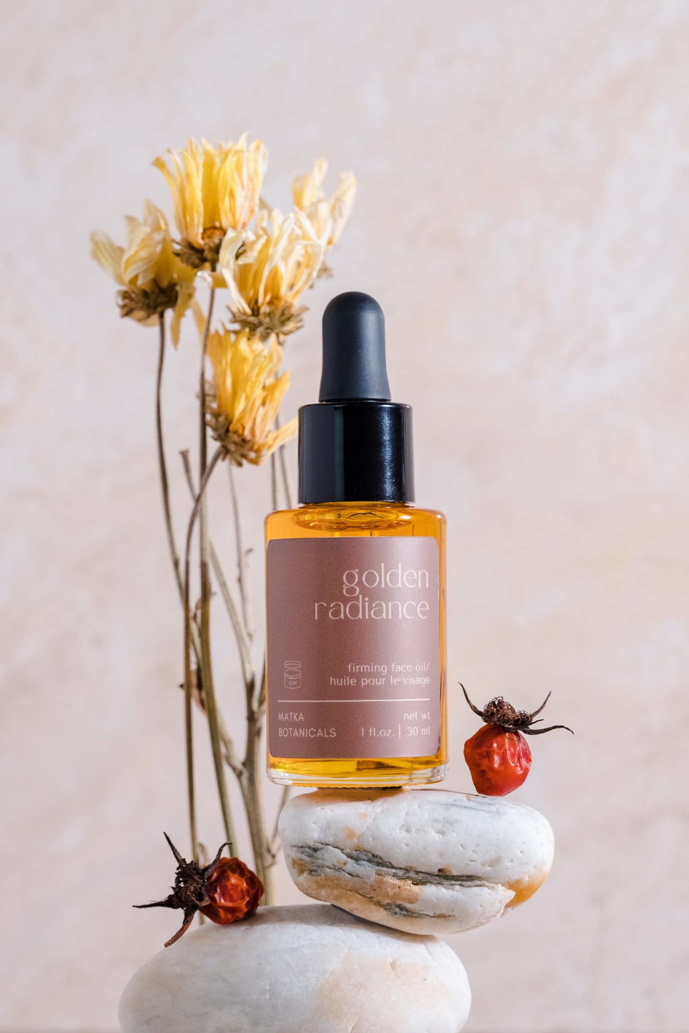 Matka Botanicals Golden Radiance Firming Face Oil