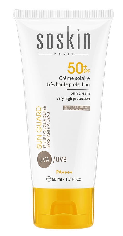 Soskin Sun Guard Sun Cream Very High Protection Spf 50+