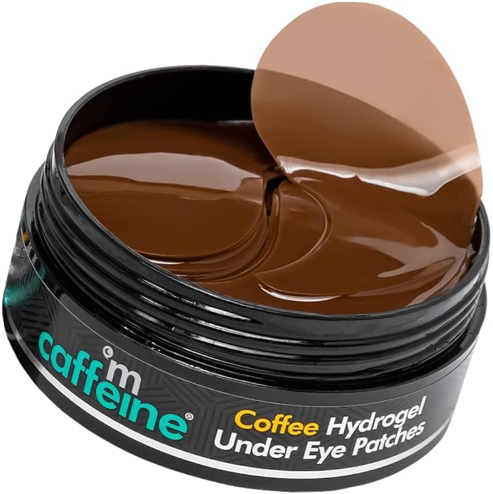 MCaffeine Coffee Hydrogel Under Eye Patches For Dark Circles With Hyaluronic Acid