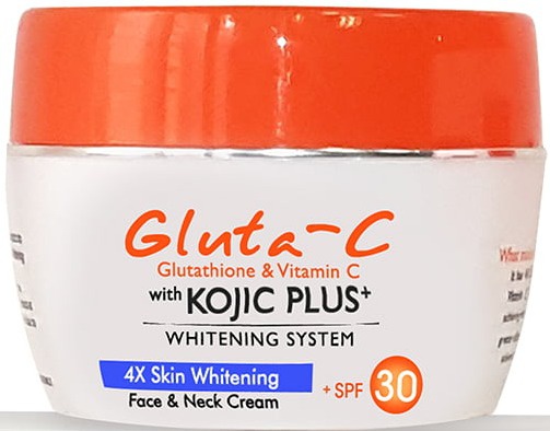 Gluta-C Kojic Plus+ Whitening Face And Neck Cream With SPF 30
