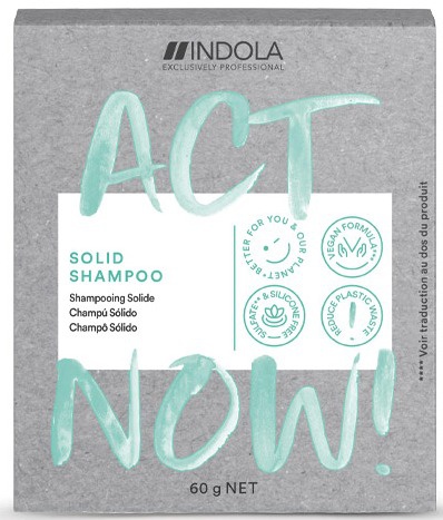 Indola Act Now! Solid Shampoo