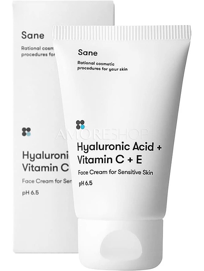 Sane Hyaluronic Acid + Vitamin C + E