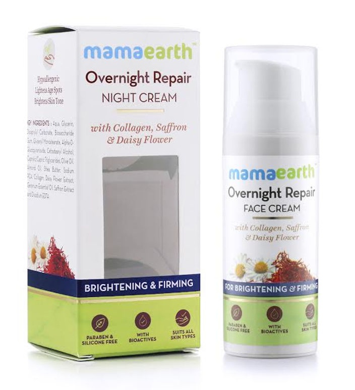 Mamaearth Overnight repair night cream