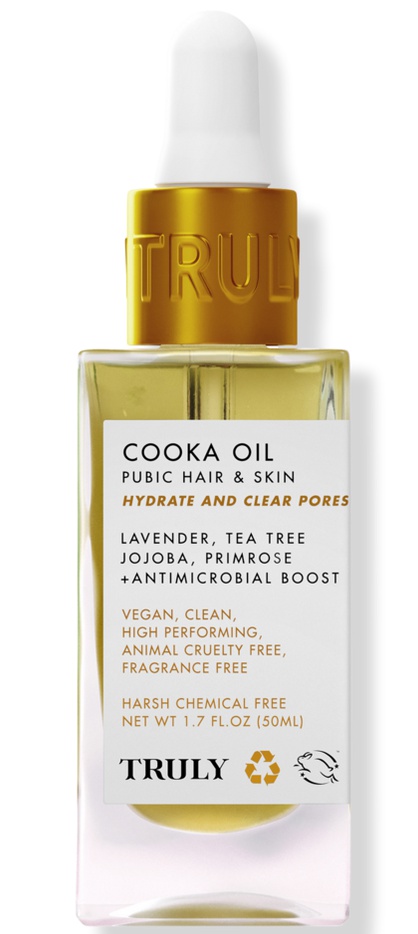 Truly Cooka Oil For Pubic Hair And Skin