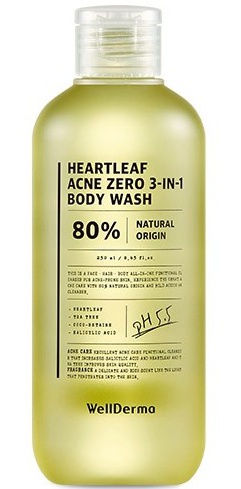 Wellderma Heartleaf 3 In 1 Bodywash