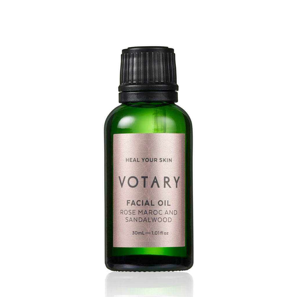 Votary Facial Oil - Rose Maroc And Sandalwood