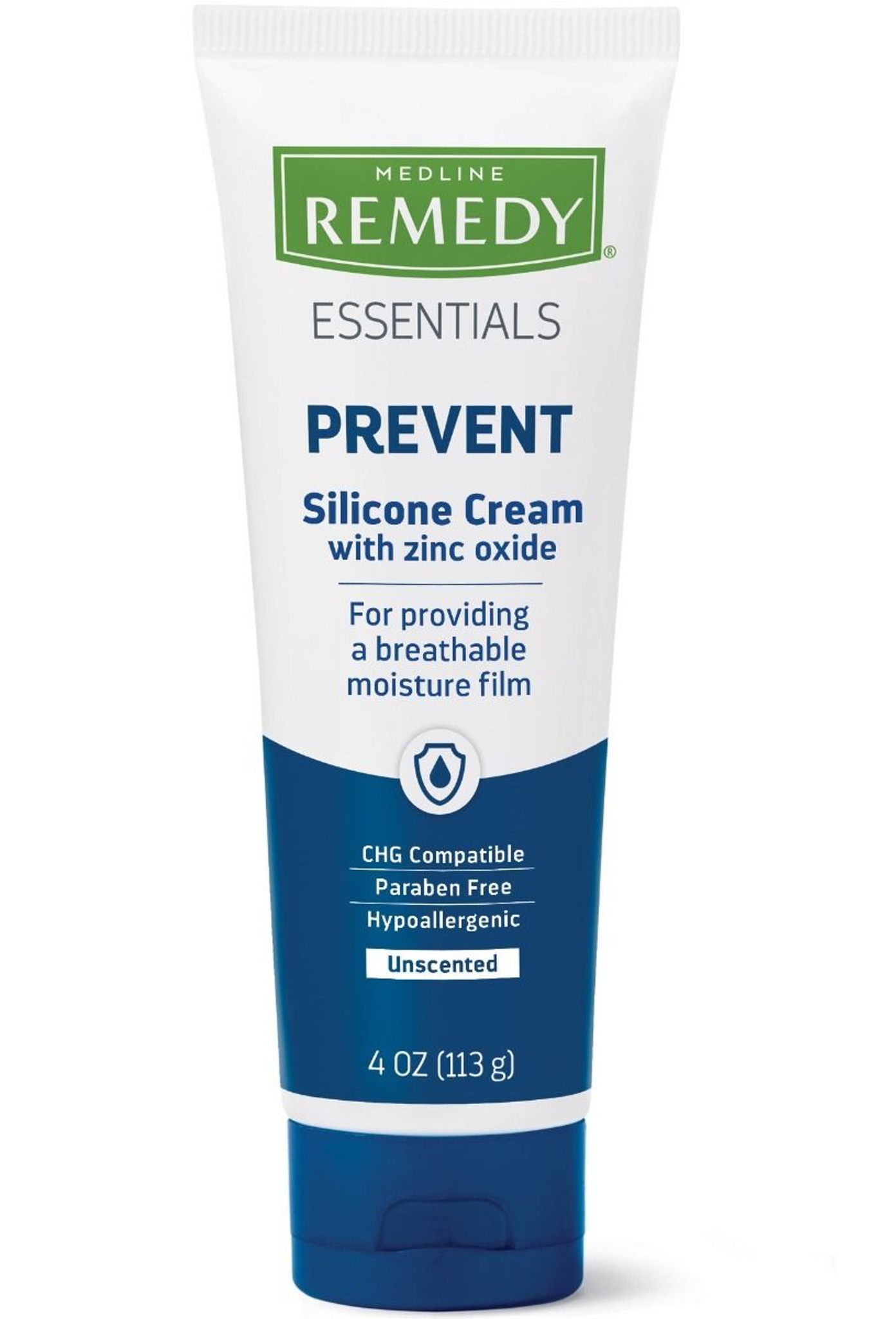 Medline Remedy Prevent Silicone Cream With Zinc Oxide