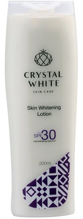 Crystal White Skin Care Whitening Lotion SPF 30