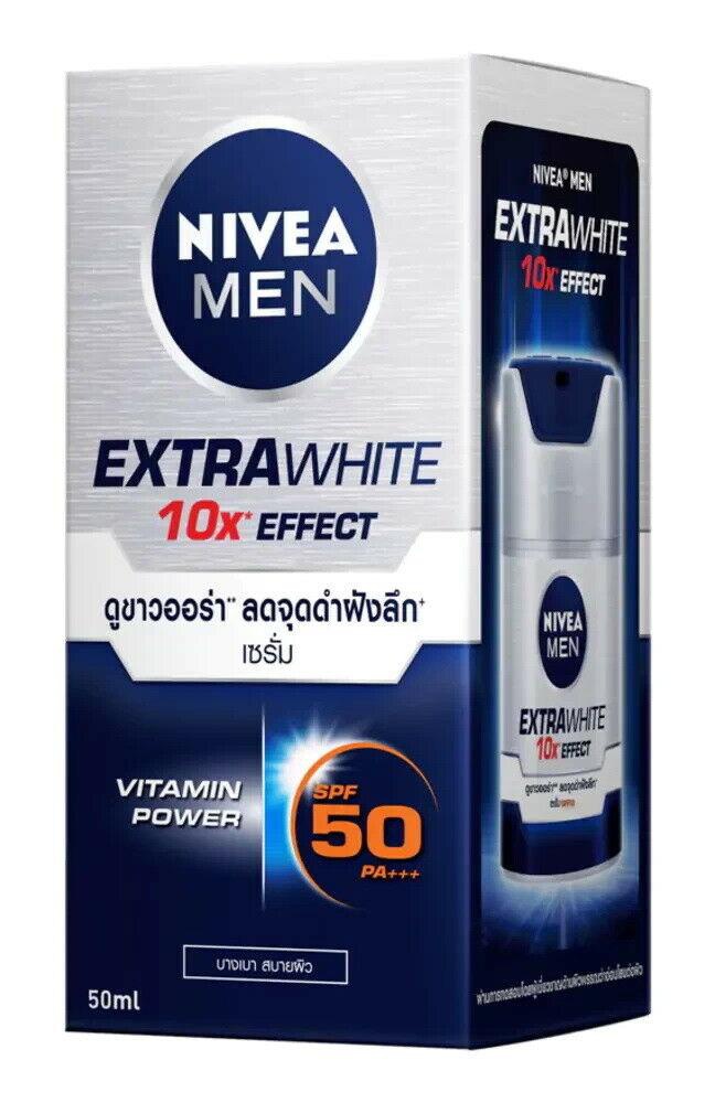 NIVEA MEN Extra White Serum SPF 50