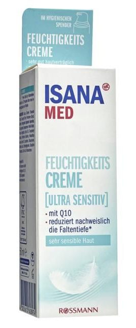 ISANA med Feuchtigkeitscreme Ultra Sensitiv