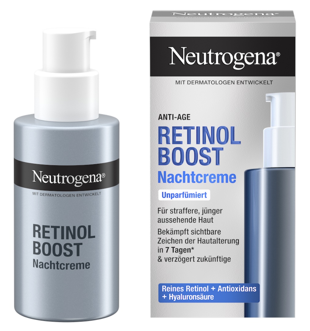 Neutrogena Retinol Boost Night Cream With Antioxidants(2025)