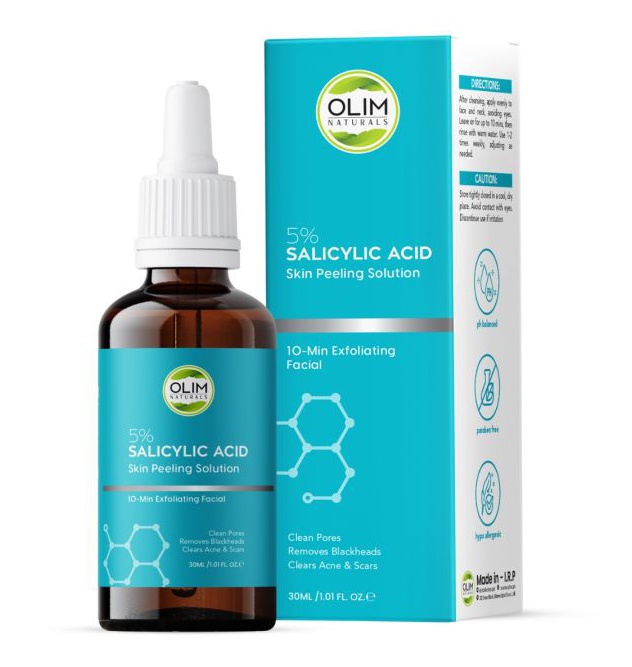 Olim Naturals Salicylic Acid Skin Peeling Solution