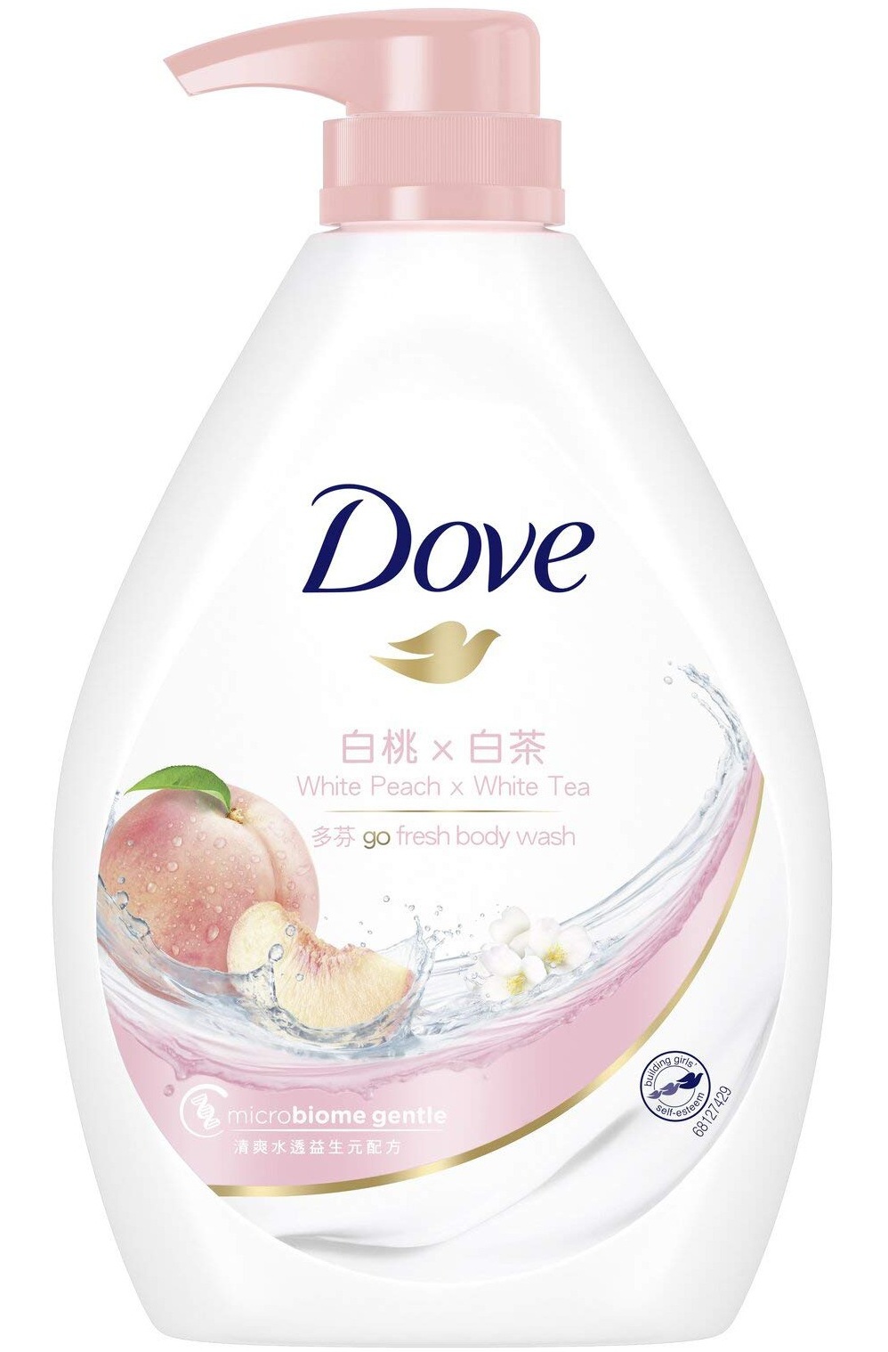 Dove Go Fresh Shower Gel White Peach X White Tea