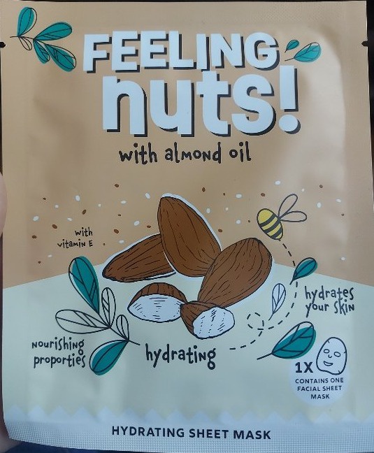 Action Sheet Mask Feeling Nuts! With Almond Oil