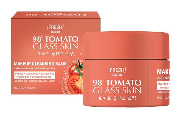Fresh Skinlab Tomato Glass Skin Makeup Cleansing Oil Balm