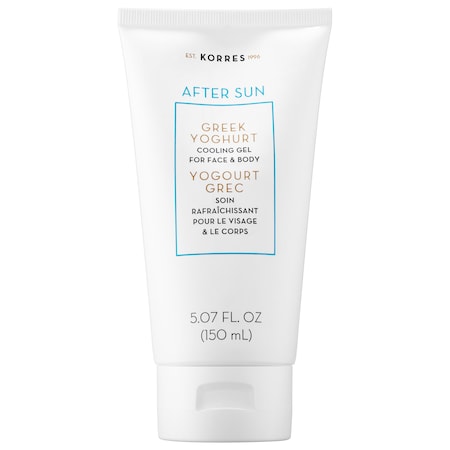 Korres After Sun Greek Yoghurt Cooling Gel For Face And Body
