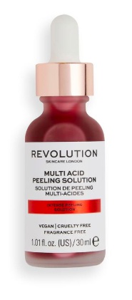 Revolution Skincare AHA + BHA Moderate Multi Acid Peeling Solution sérum  facial suave com efeito peeling