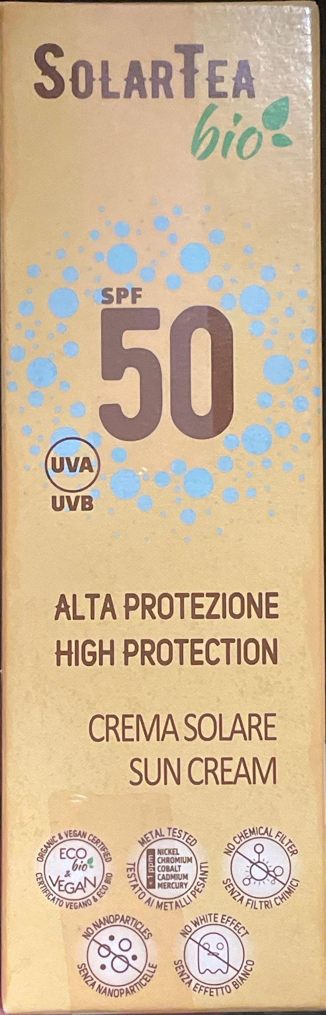 SolarTea bio SPF50 Sun Cream