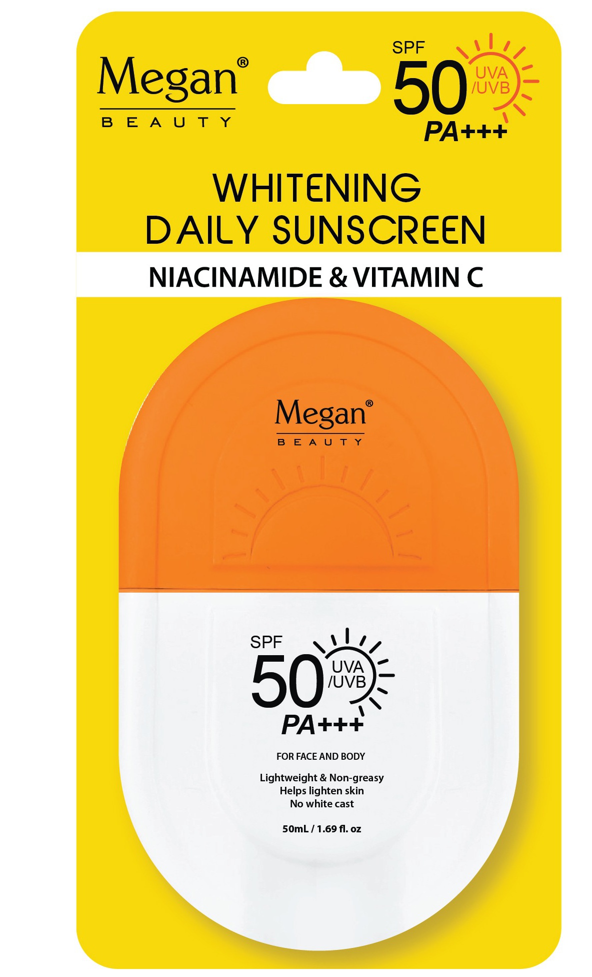 Megan Whitening Daily Sunscreen