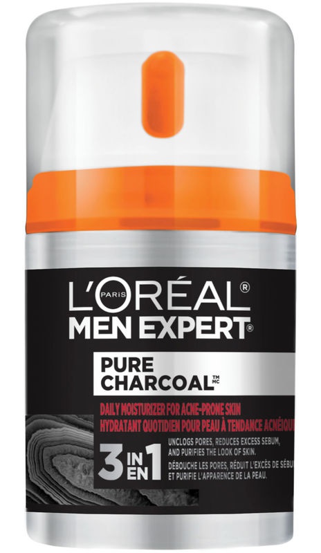 L'Oreal Men Expert Pure Charcoal Daily Moisturizer For Acne-prone Skin
