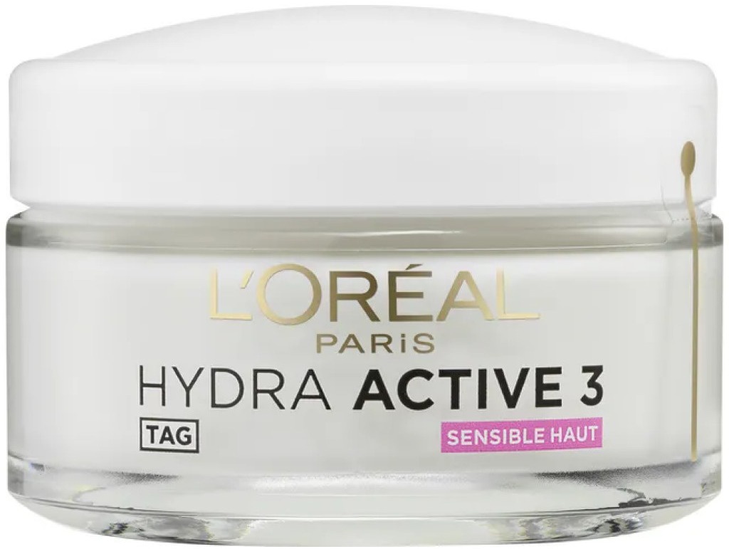L'Oreal pairs Hydra Active 3 Sensibel Daily Cream