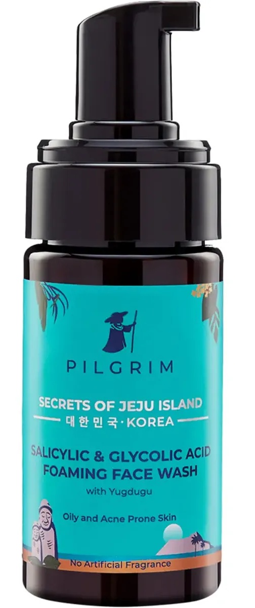 Pilgrim Salicylic & Glycolic Acid Foaming Face Wash