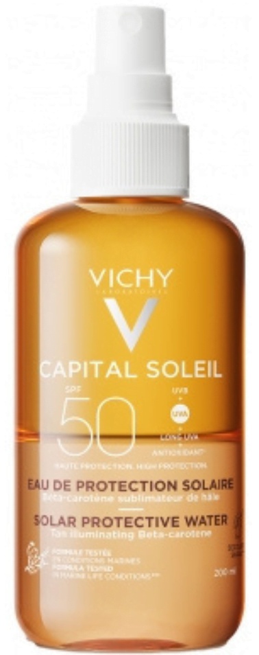 Vichy Capital Soleil Tan Illuminating Sun Protection Water Spray SPF 50
