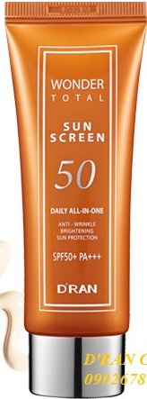 D'RAN Wonder Total Sunscreen SPF50+/PA+++