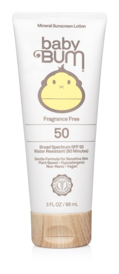 BABY BUM Mineral Spf 50 Sunscreen Lotion-Fragrance Free